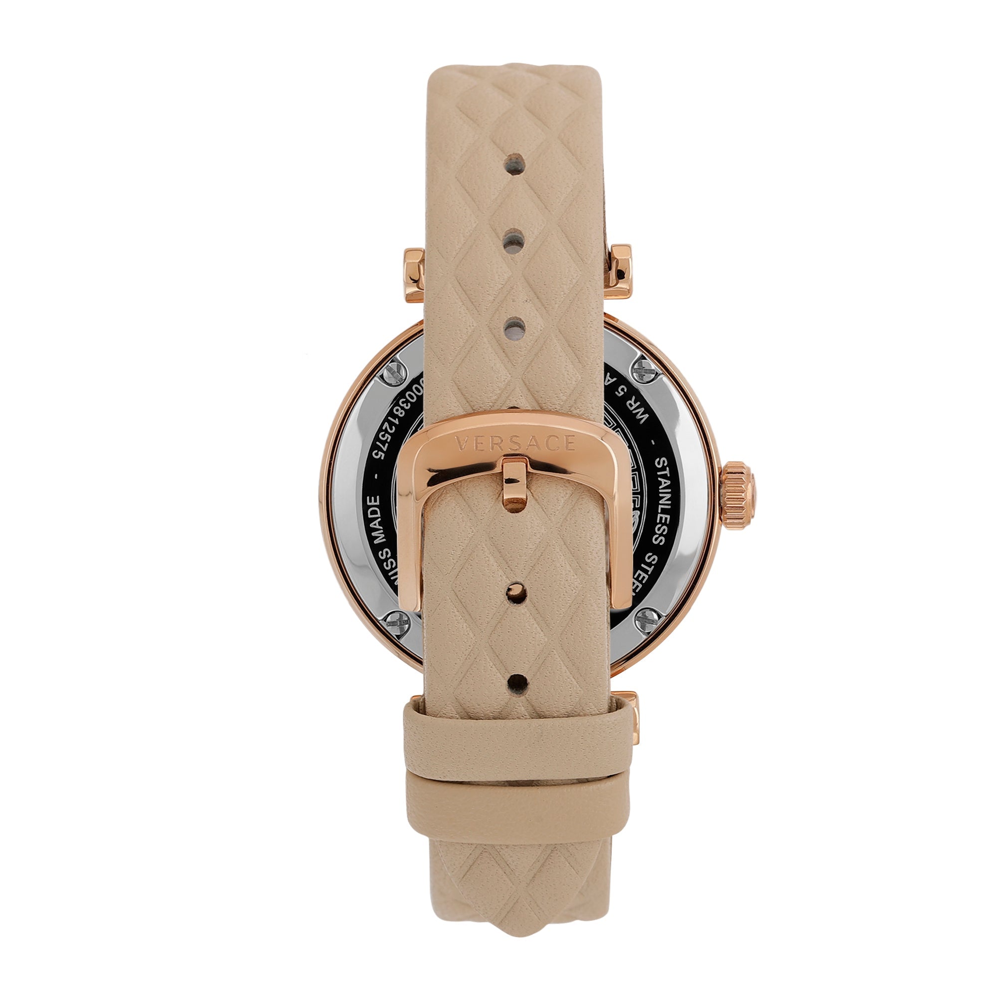 Versace 35 mm Beige Dial Analog Women Watch VE1CA0323