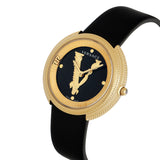 Versace 38 mm Black Dial Analog Women Watch VE2CA0323