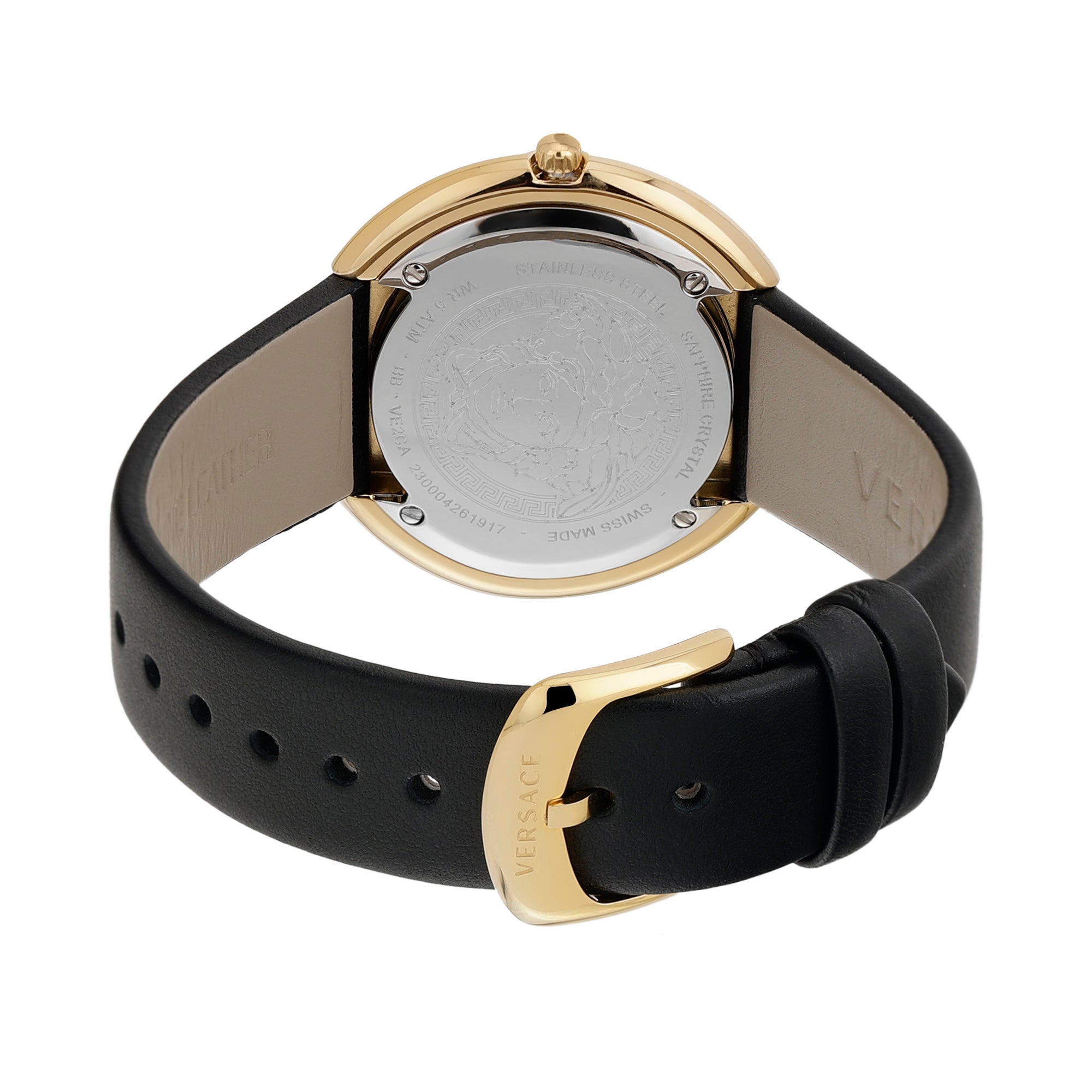 Versace 38 mm Black Dial Analog Women Watch VE2CA0323