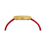 Versace 38 mm Red Dial Analog Women Watch VE2CA0423
