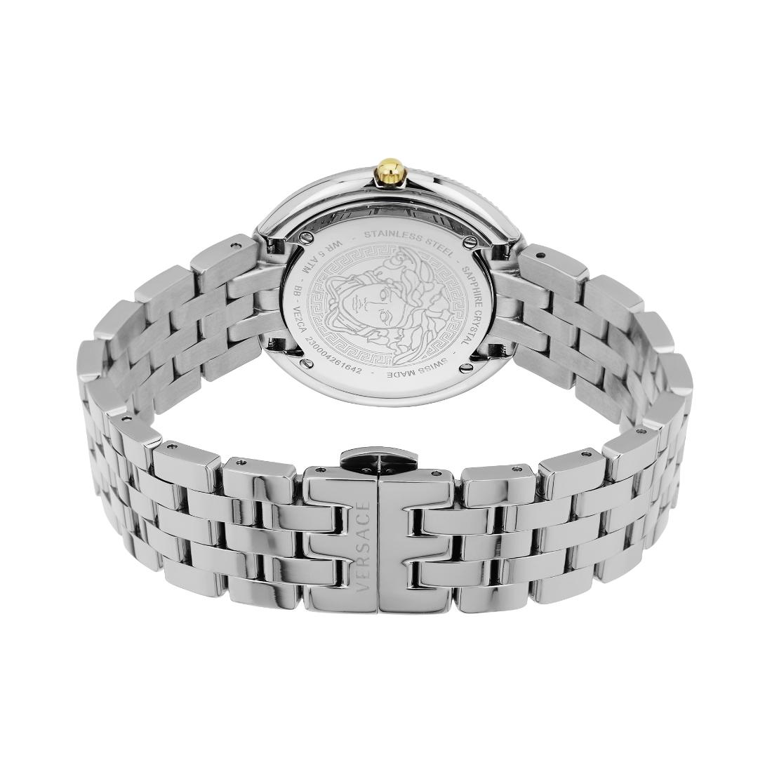 Versace New Thea 38 mm Silver Dial Women Analog Watch VE2CA0523