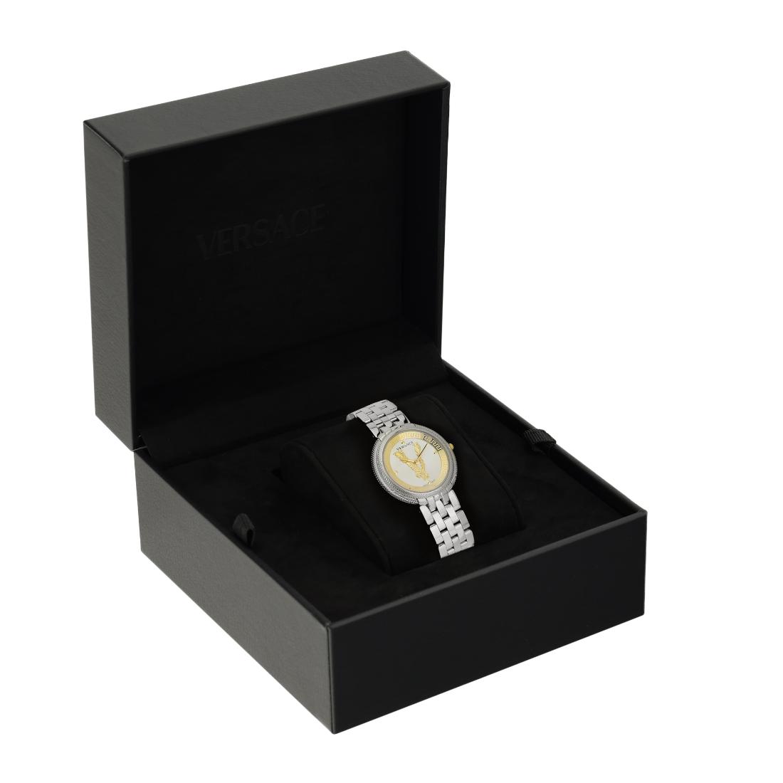 Versace New Thea 38 mm Silver Dial Women Analog Watch VE2CA0523