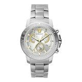 Versace 45 mm Analog Silver Dial Men's Watch VE2E00321