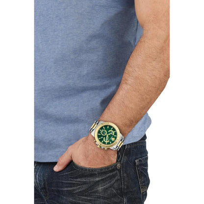 Versace New Chrono 45 mm Green Dial Men Watch- VE2E00421