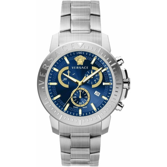 Versace Men 45 mm Size Blue Dial Analog Watch- VE2E00721