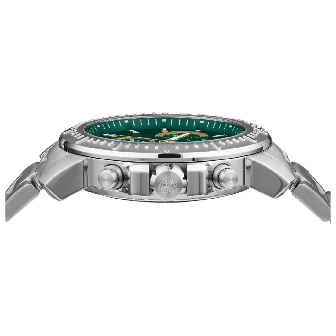 Versace Men 45 mm Size Green Dial Analog Watch VE2E00821