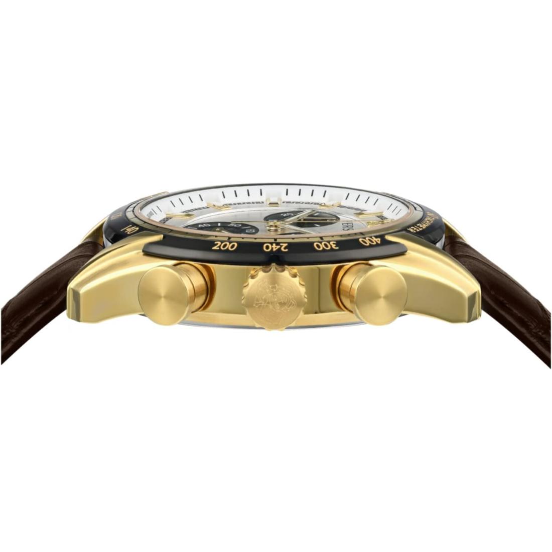 Versace Men 44 mm Size White Dial Analog Watch VE2I00221