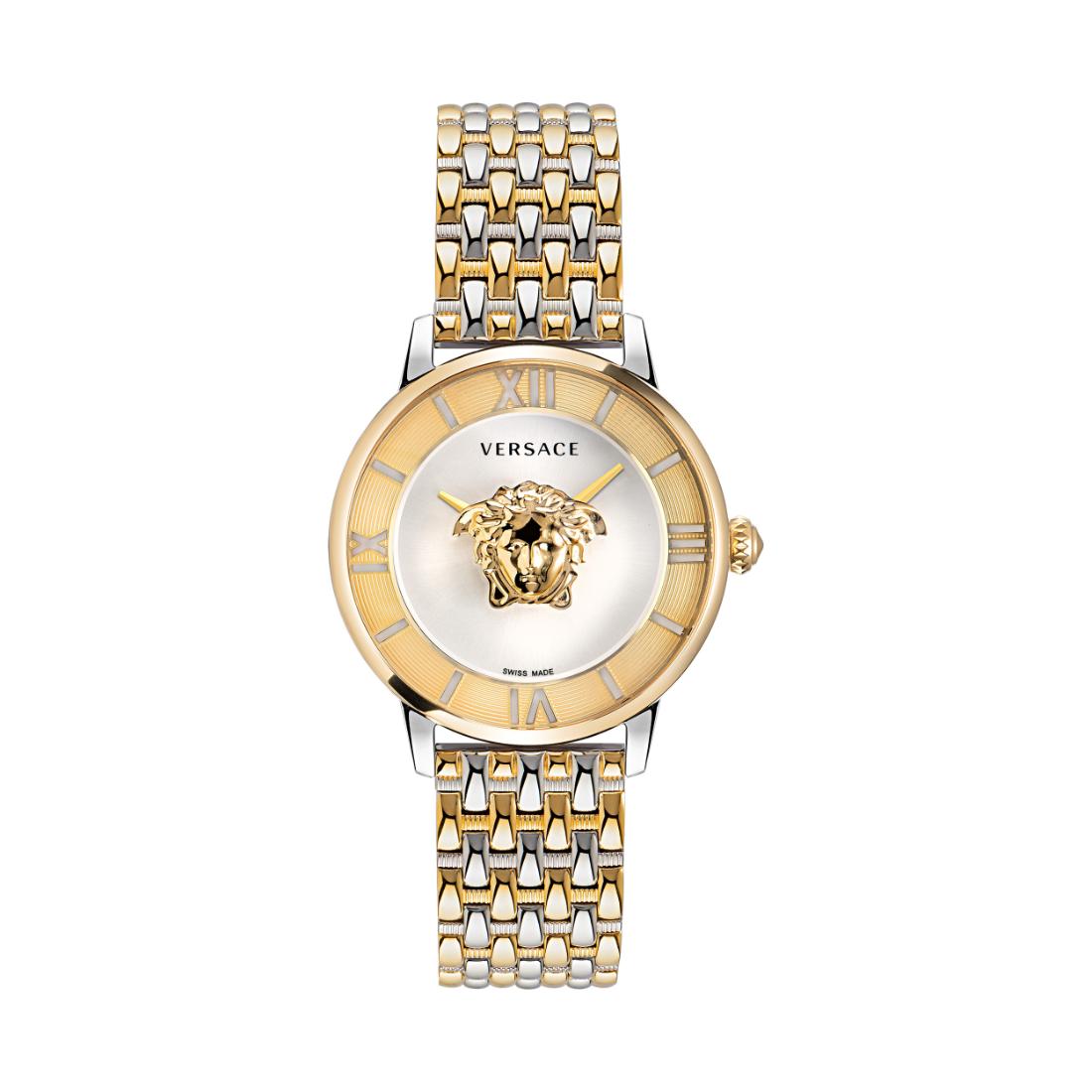 Versace La Medusa 38 mm White Dial Women Analog Watch- VE2R00222