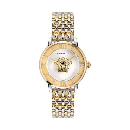 Versace La Medusa 38 mm White Dial Women Analog Watch- VE2R00222