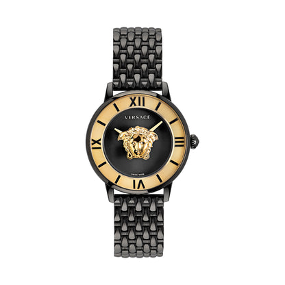 Versace Wrist Watch Women Black Dial - Ve2R00422