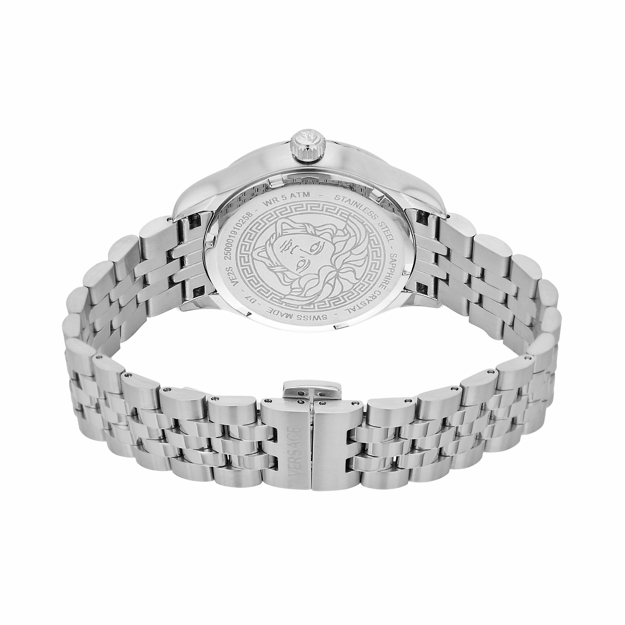 Versace Hellenyium 35 mm Light Blue Dial Women Analog Watch VE2S00925