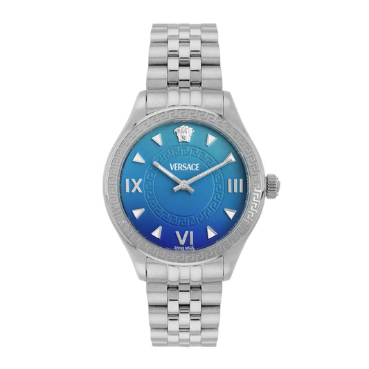 Versace Hellenyium Lady Rest 35 mm Blue Dial Women Analog Watch- VE2S01025
