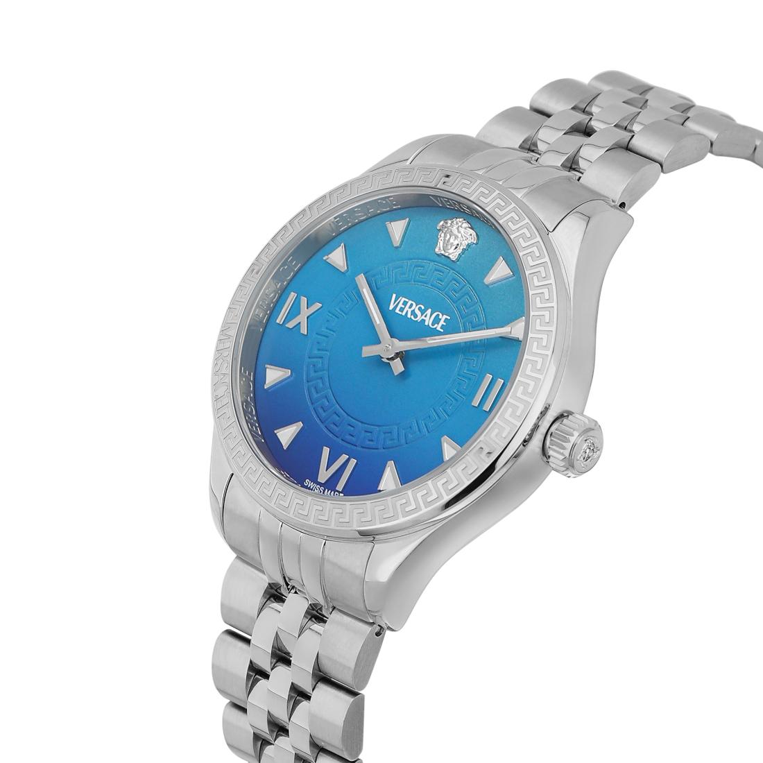 Versace Hellenyium Lady Rest 35 mm Blue Dial Women Analog Watch VE2S01025