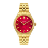 Versace Hellenyium 35 mm Red Dial Women Analog Watch VE2S01325