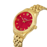 Versace Hellenyium 35 mm Red Dial Women Analog Watch VE2S01325