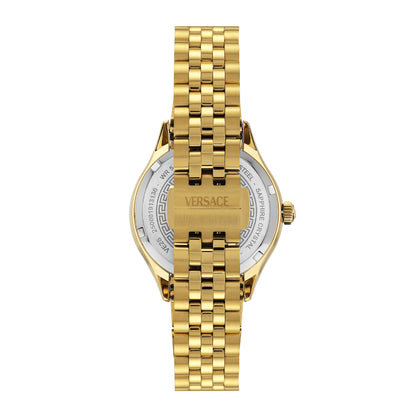 Versace Hellenyium 35 mm Red Dial Women Analog Watch- VE2S01325