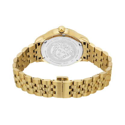 Versace Hellenyium 35 mm Red Dial Women Analog Watch- VE2S01325