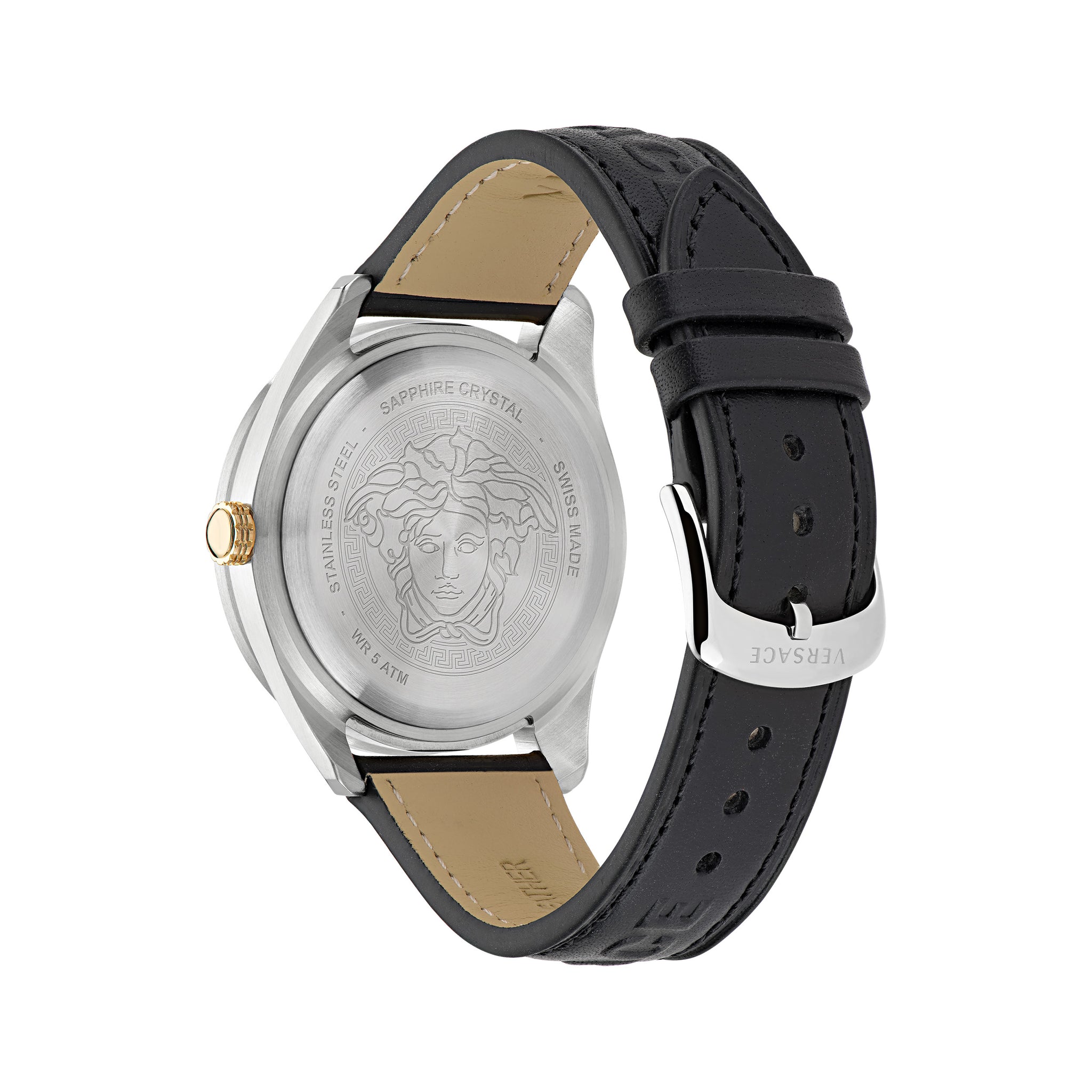 Versace 42 mm Wrist Watch Men Silver Dial VE2T00122