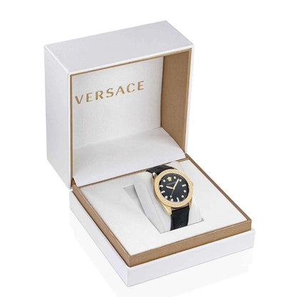 Versace Black 42 mm Dial Men Analogue Watch - VE2T00222