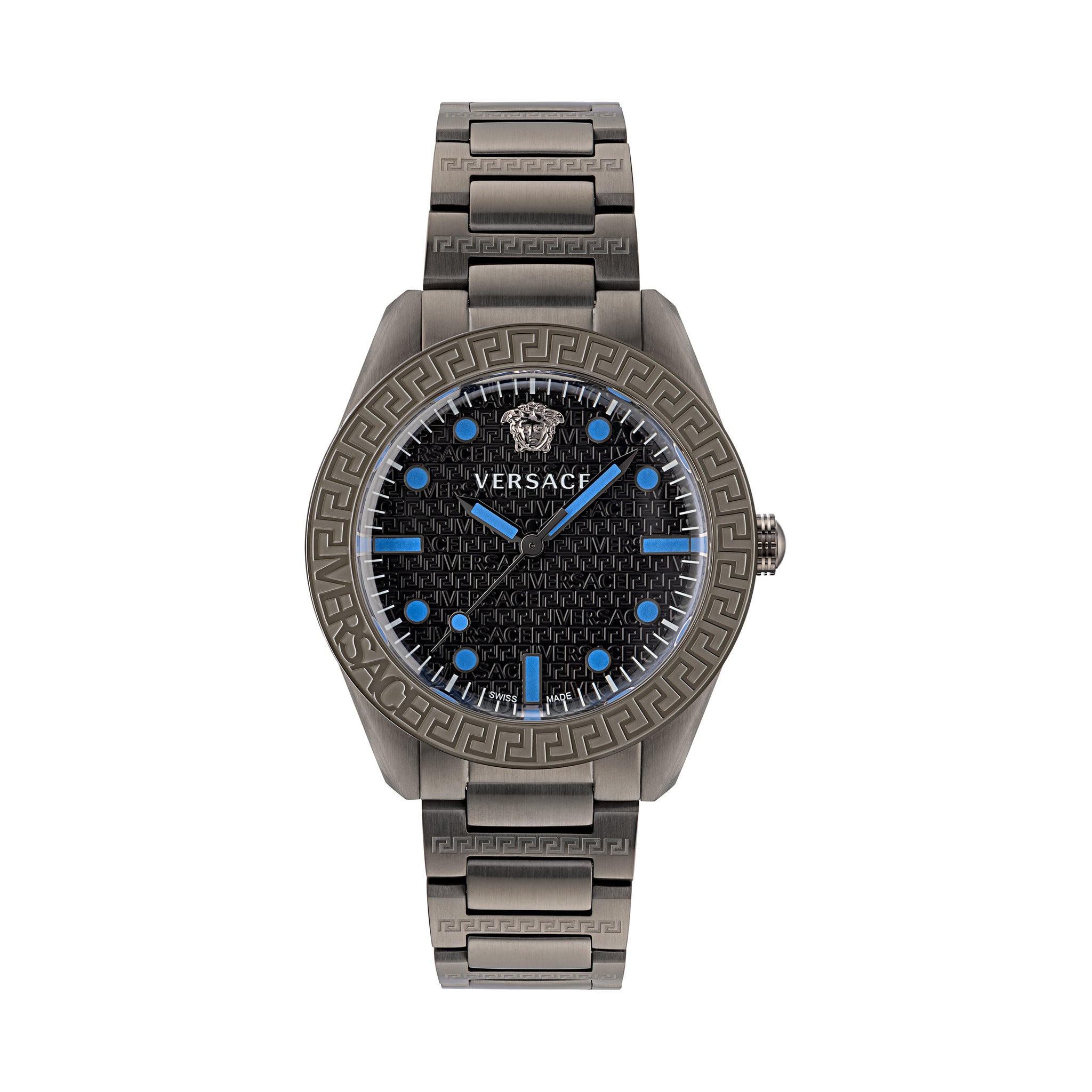 Versace 42 mm Wrist Watch Men Black Dial VE2T00622