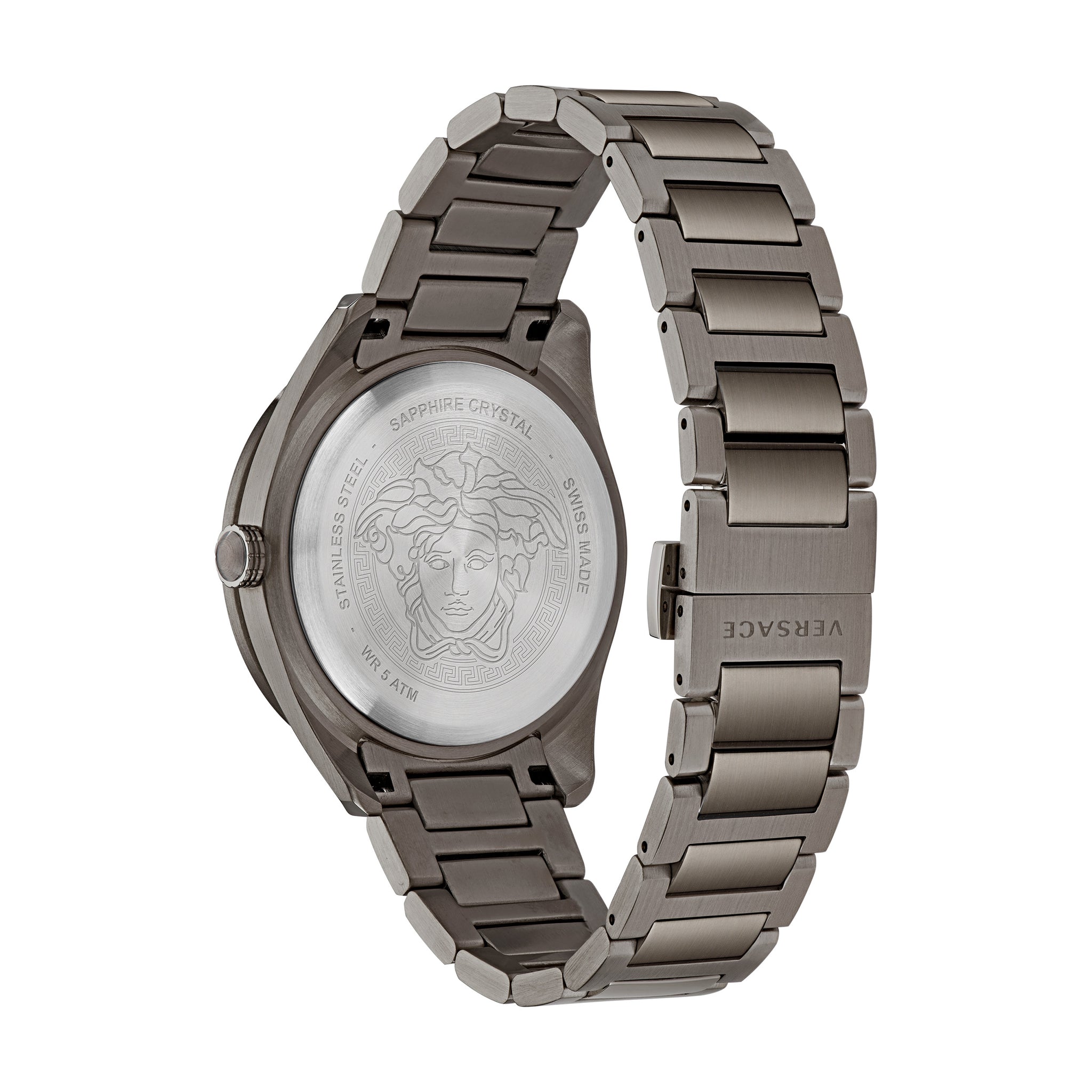 Versace 42 mm Wrist Watch Men Black Dial VE2T00622
