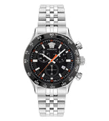 Versace 44 mm Hellenyium Black Dial Men Watch VE2U00322