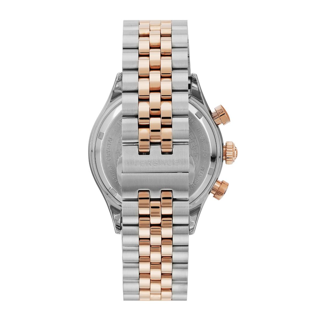 Versace Hellenyium Chrono 44 mm Green Dial Men Watch VE2U00924