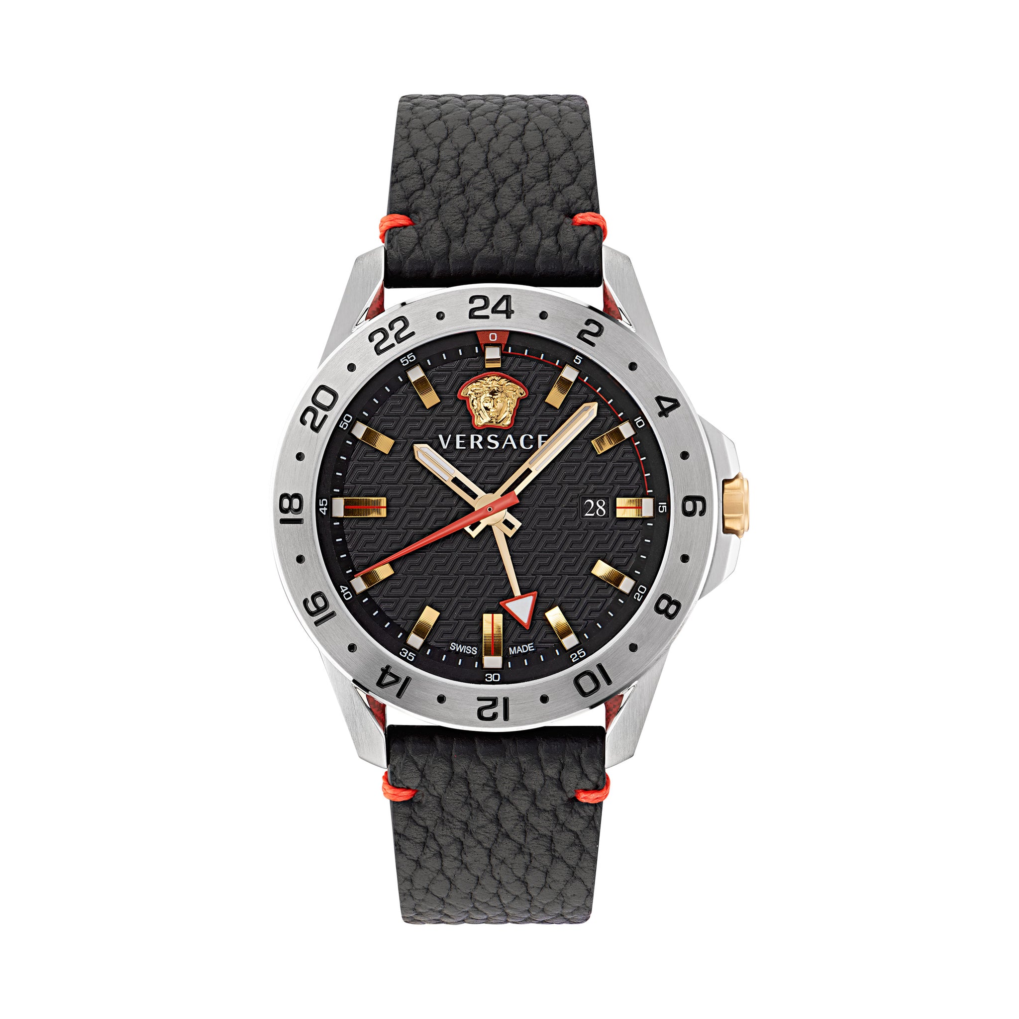 Versace 45 mm Wrist Watch Men Black Dial VE2W00122