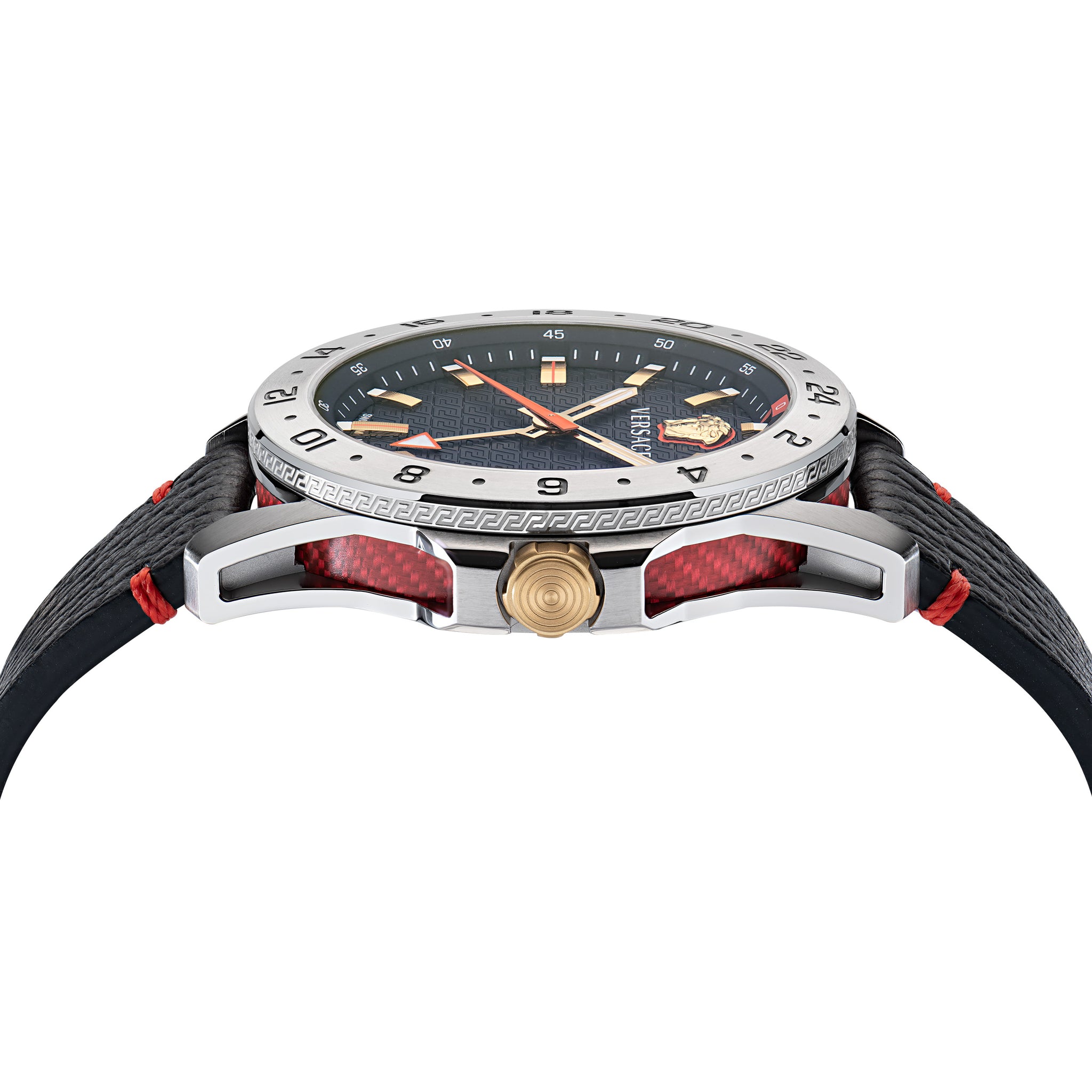 Versace 45 mm Wrist Watch Men Black Dial VE2W00122