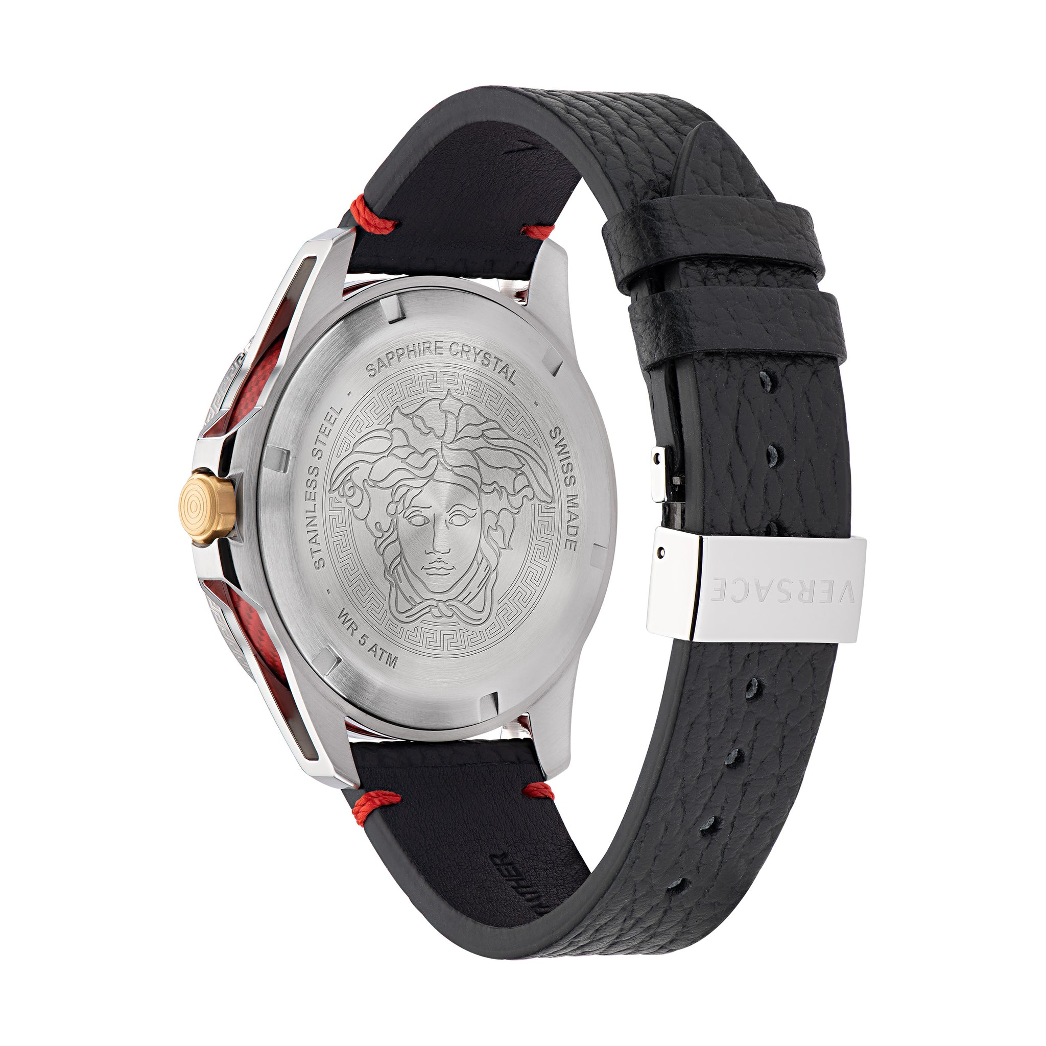 Versace 45 mm Wrist Watch Men Black Dial VE2W00122