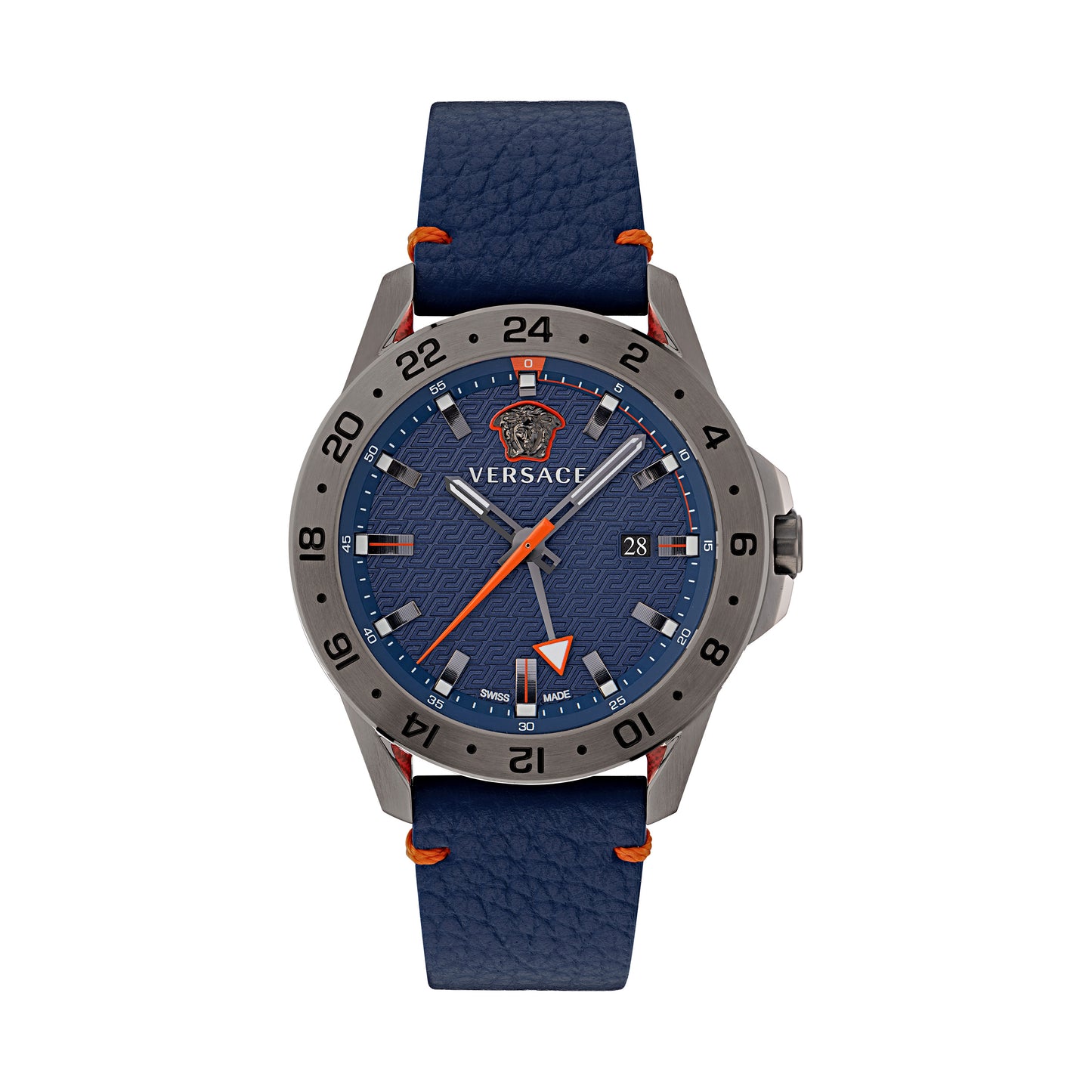 Versace Wrist Watch Men Blue Dial - Ve2W00222