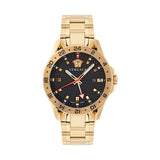 Versace Sport Tech Gmt 45 x53.3 mm Black Dial Men Analog Watch VE2W00522