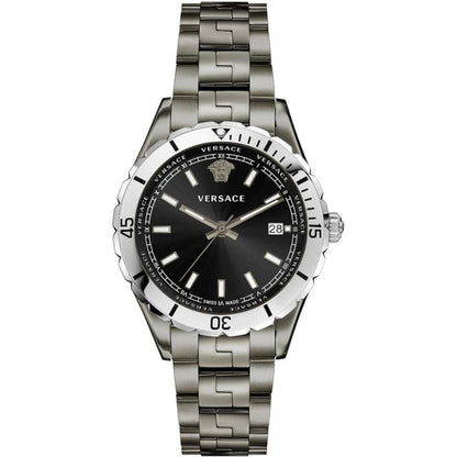 Versace Hellenyium 42 mm Black Dial Men Analog Watch- VE3A00620