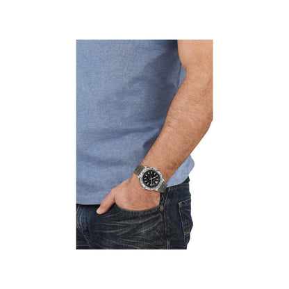 Versace Hellenyium 42 mm Black Dial Men Analog Watch- VE3A00620