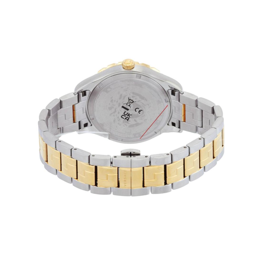 Versace Hellenyium 42 mm Green Dial Men Analog Watch VE3A00720