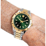 Versace Hellenyium 42 mm Green Dial Men Analog Watch VE3A00720