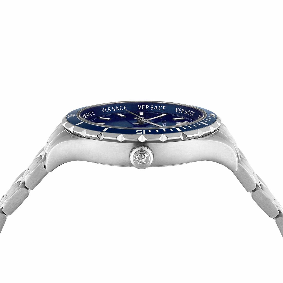 Versace Men 42 mm Size Blue Dial Analog Watch VE3A00922
