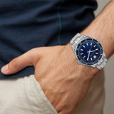 Versace Men 42 mm Size Blue Dial Analog Watch VE3A00922