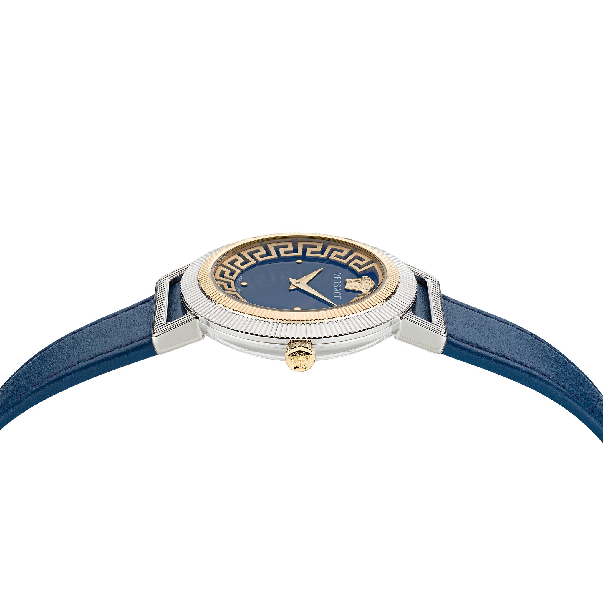 Versace 44 mm Wrist Watch Women Blue Dial VE3D00122