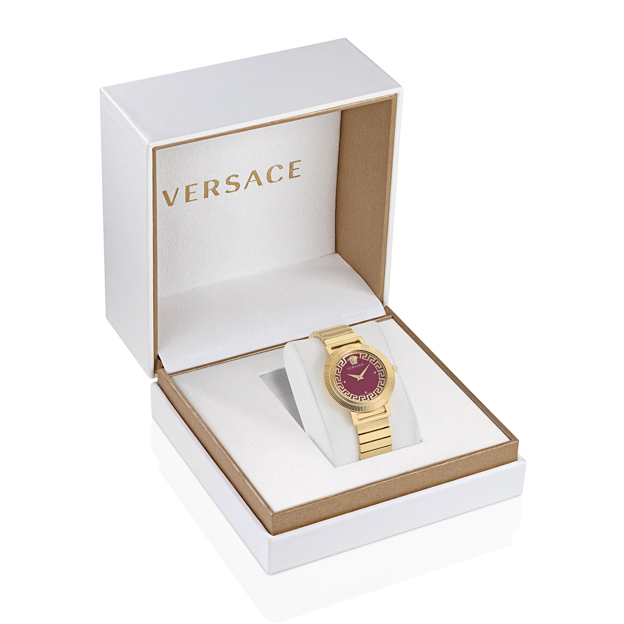 Versace 44 mm Wrist Watch Women Red Dial VE3D00622