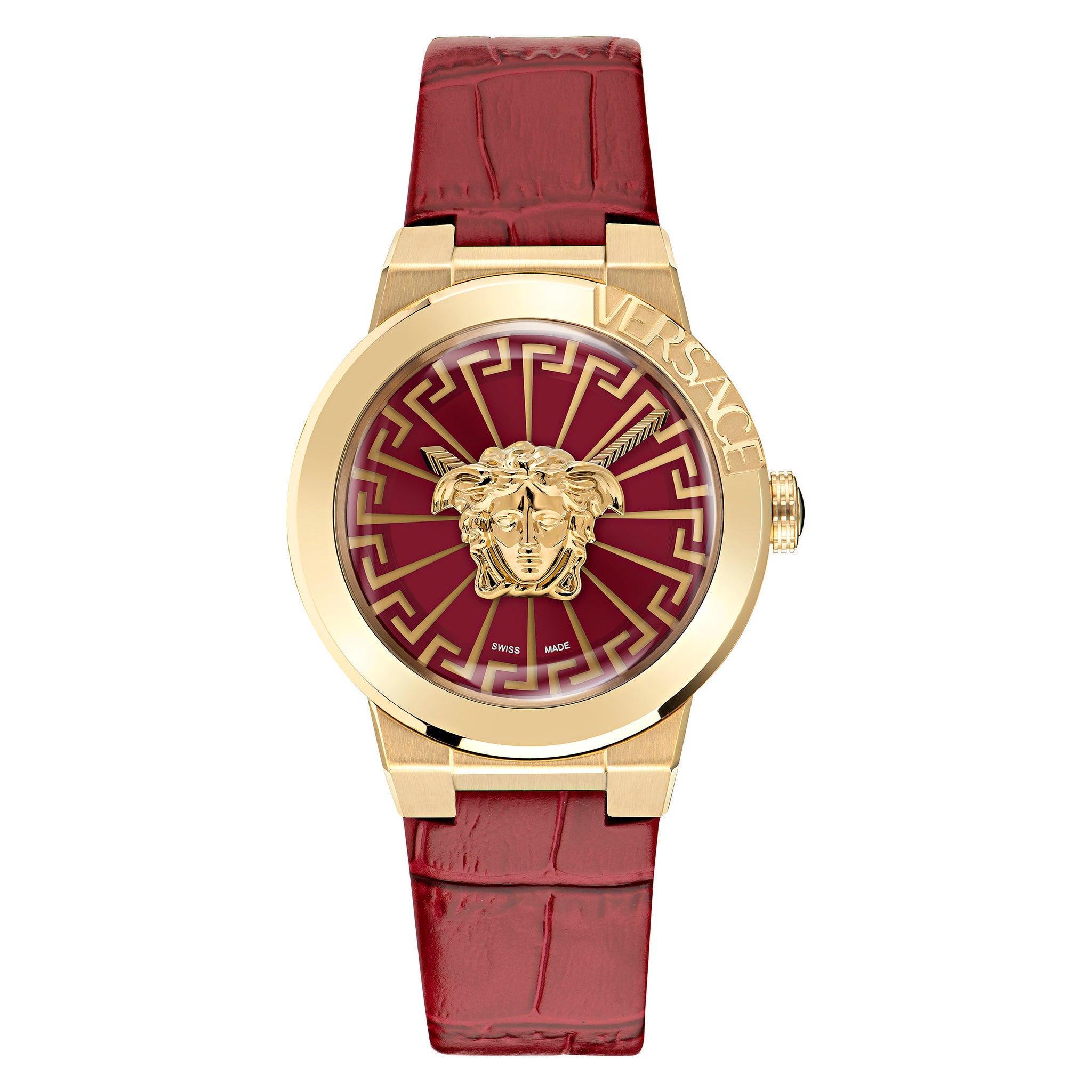 Versace 38 mm Wrist Watch Women Red Dial VE3F00722
