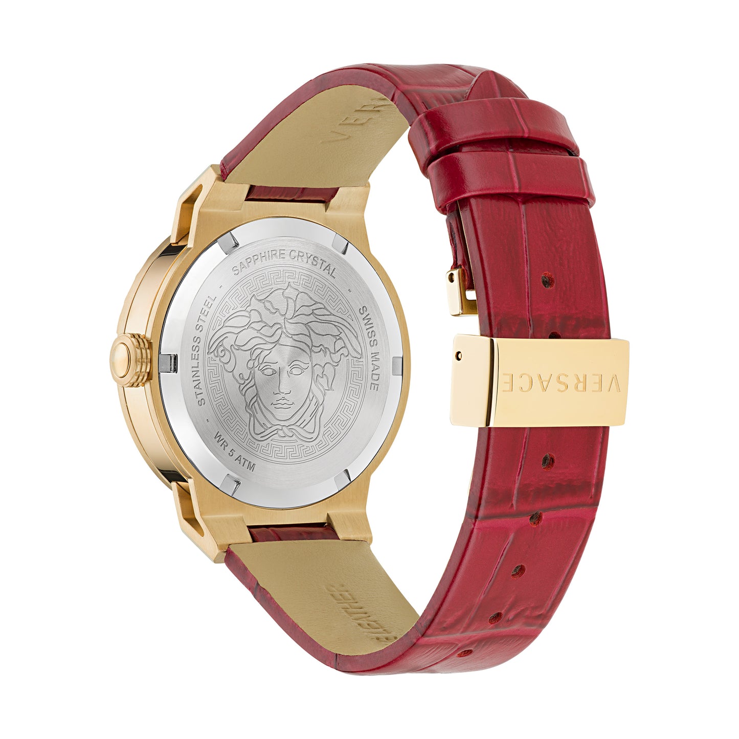 Versace Wrist Watch Women Red Dial - Ve3F00722