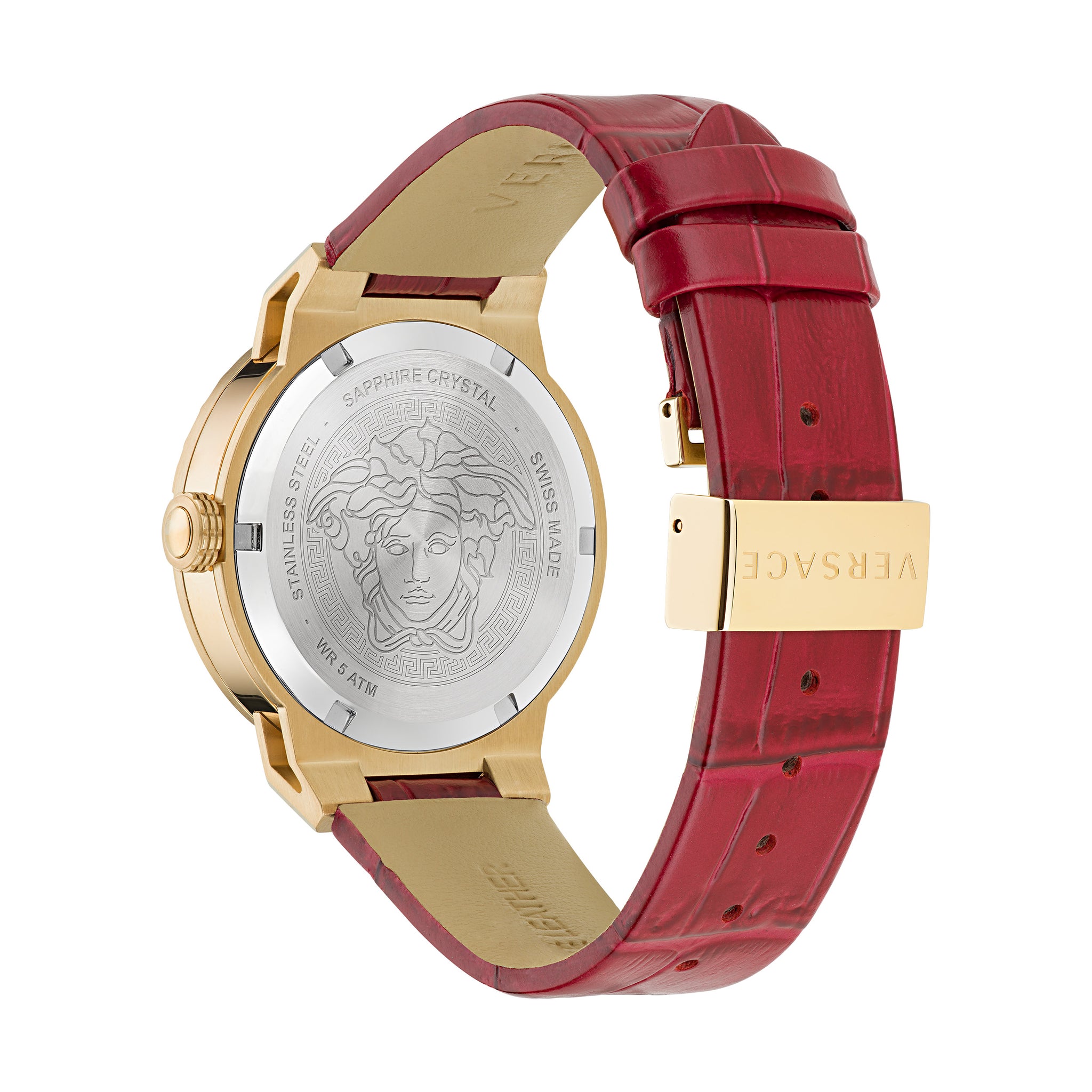 Versace 38 mm Wrist Watch Women Red Dial VE3F00722