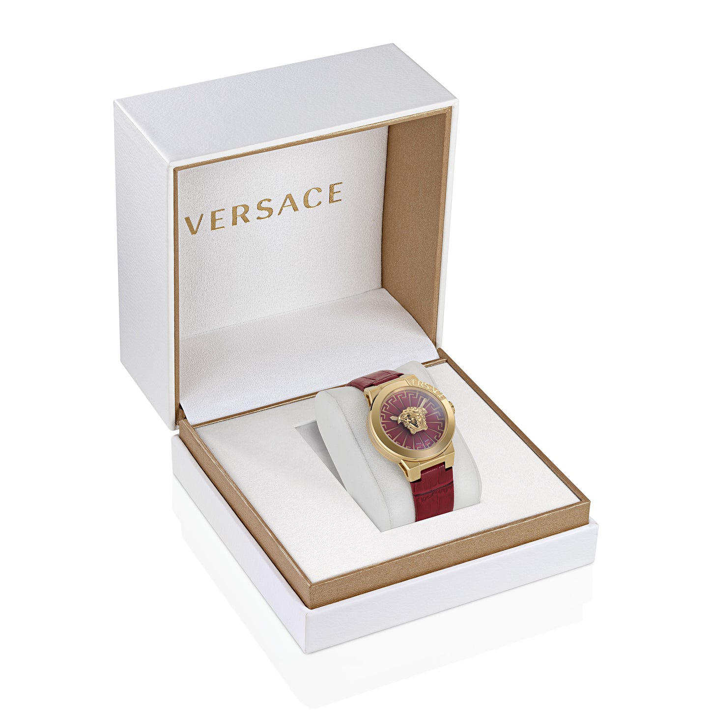 Versace Wrist Watch Women Red Dial - Ve3F00722