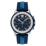 Versace 45 mm Wrist Watch Men Blue Dial VE3J00122