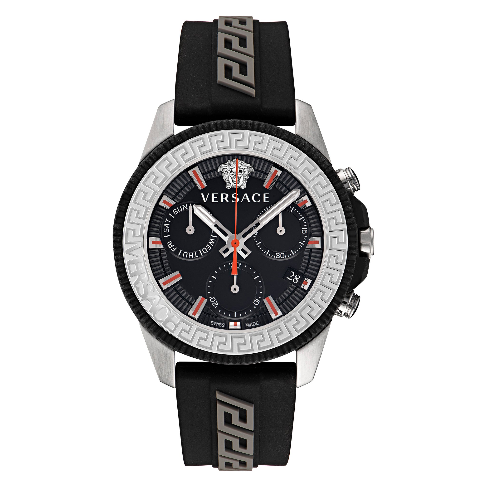 Versace 45 mm Wrist Watch Men Black Dial VE3J00222