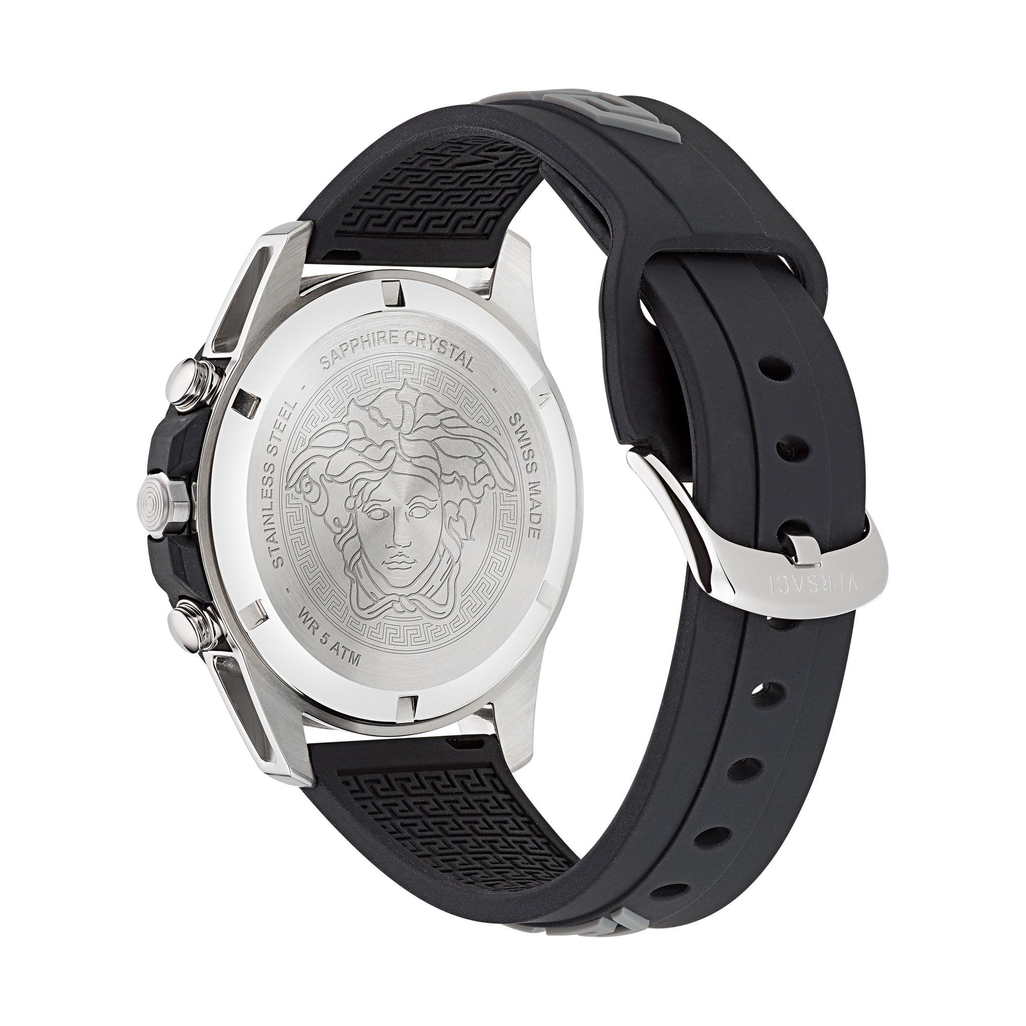 Versace 45 mm Wrist Watch Men Black Dial VE3J00222