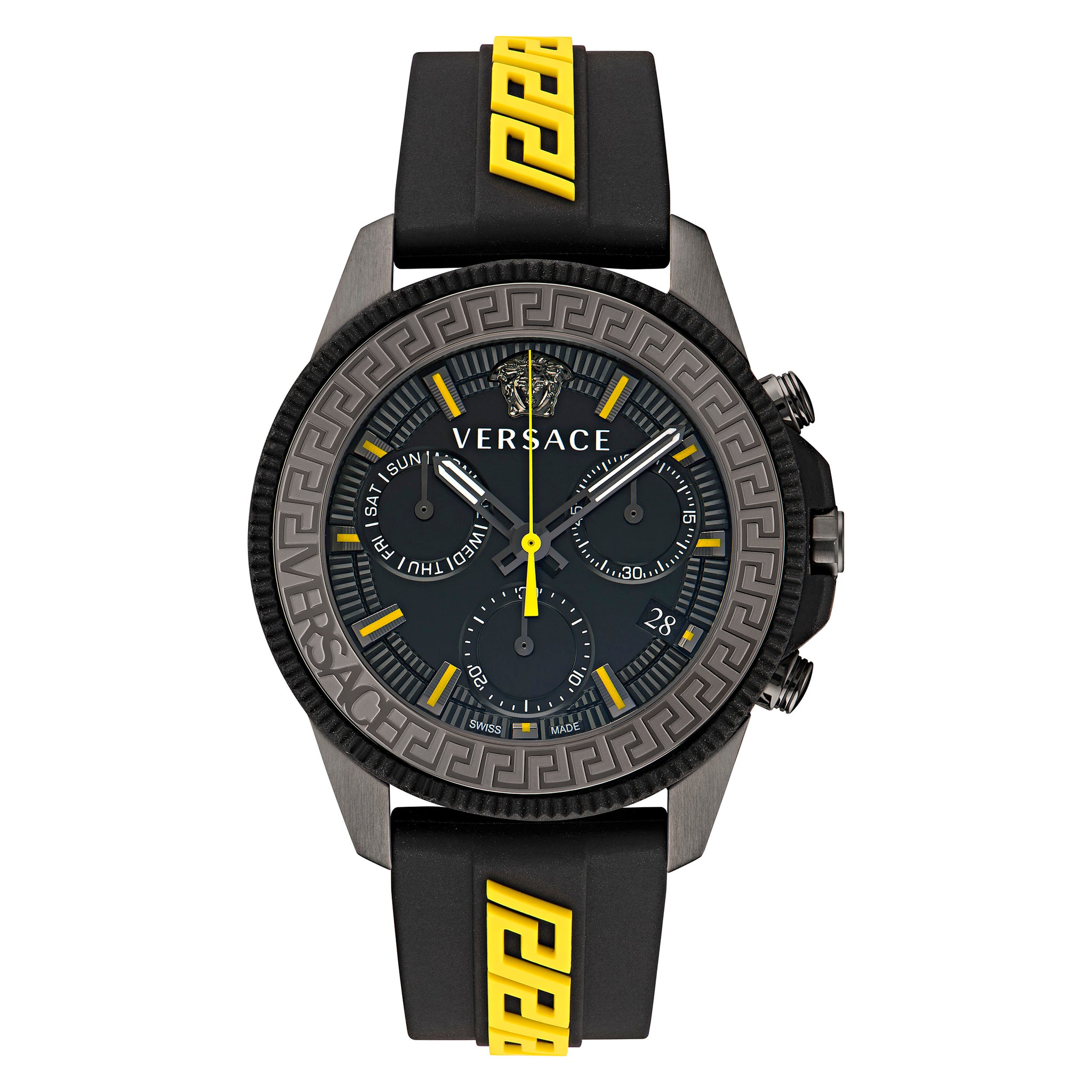 Versace 45 mm Wrist Watch Men Black Dial VE3J00322