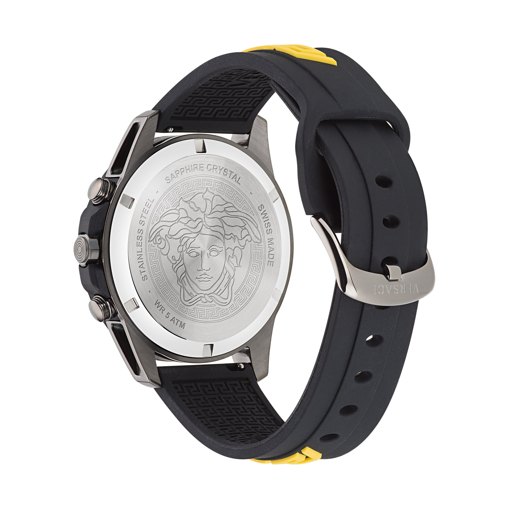 Versace 45 mm Wrist Watch Men Black Dial VE3J00322