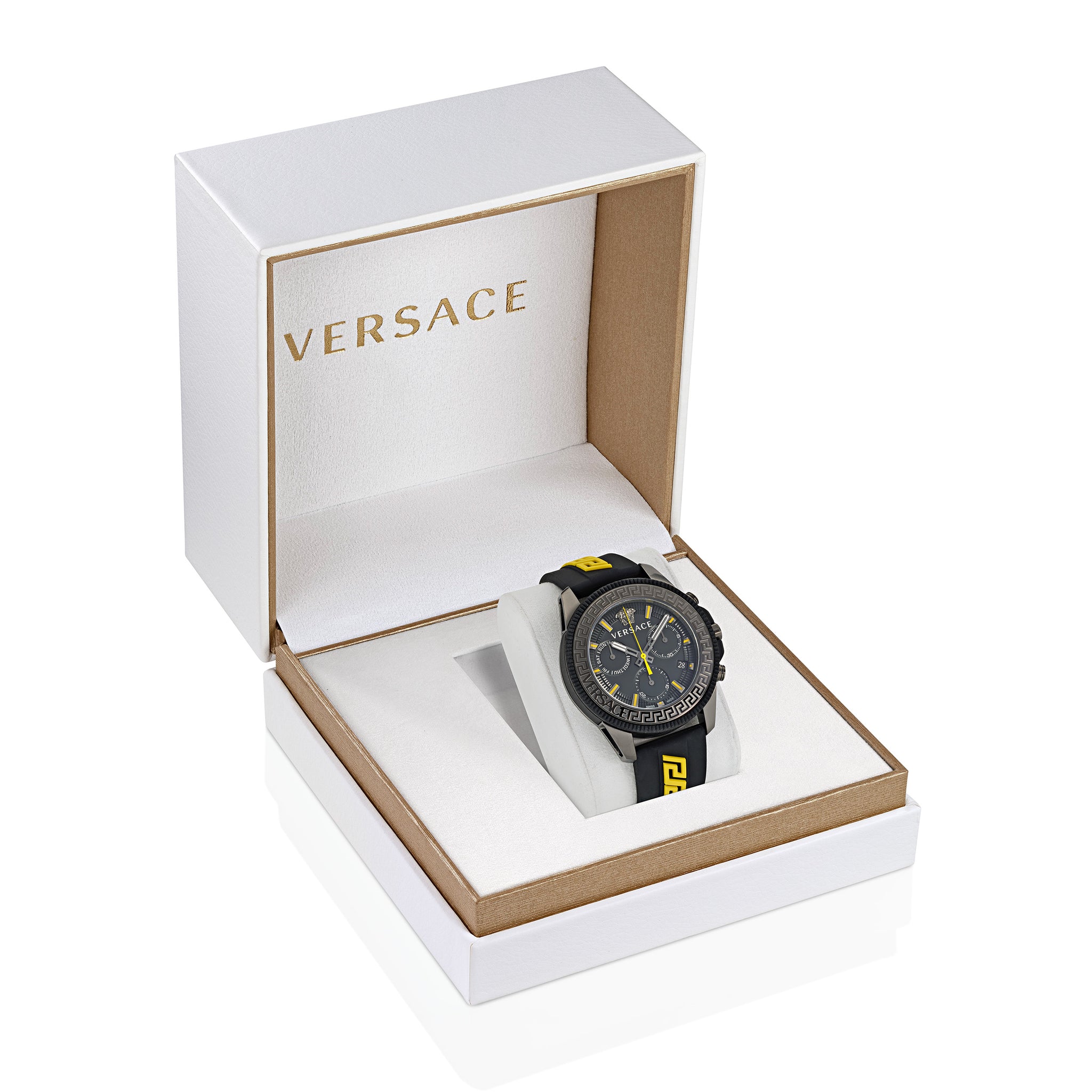 Versace 45 mm Wrist Watch Men Black Dial VE3J00322